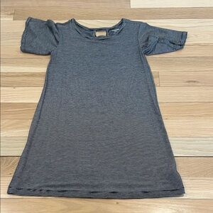 Old Navy Black and White Striped Dress